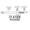 MTS 01.41006 Exhaust Pipe